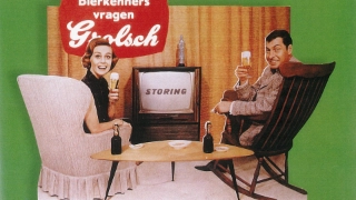Eerste Grolsch reclame