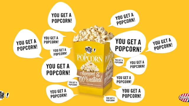 500 x EEN PATHÉ POPCORN VOUCHER T.W.V. €5,50,-