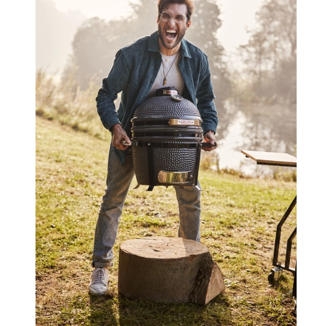 21 x GRILL GURU KAMADO COMPACT COMPLEET T.W.V. €429,-